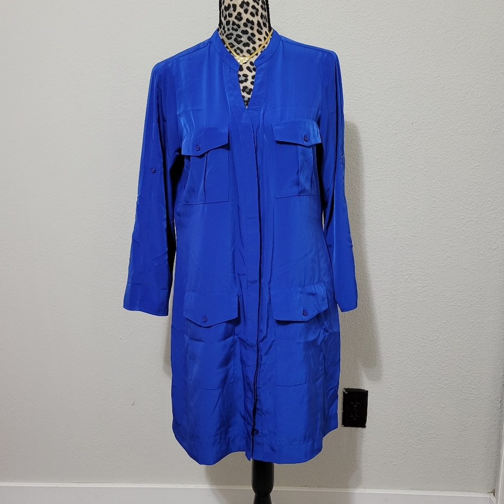 Express Button Down Dress